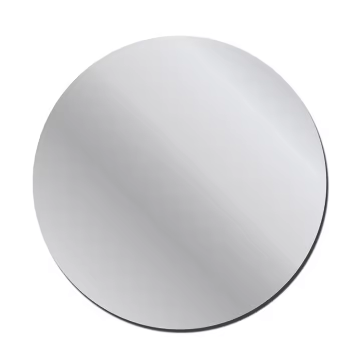 Pegatina De Espejo Redonda Autoadhesiva 10-30CM Decorativa Para Baño Y Dormitorio Adhesivo De Acrílico 3D Para Decoración De Paredes Y Salones - 1