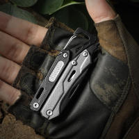Multiherramienta Maarten 9-en-1 Con Cuchillo De Bolsillo De Acero Inoxidable Herramienta Multifuncional Con Destornillador Y Acrílico Plisado Para Supervivencia - details 7