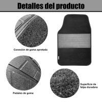 Juego de 4 Alfombras Para Coche, Alfombrillas Universales para Coche,Antideslizantes y Resistentes - details 2