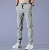 Pantalones De Gimnasio Para Hombre Ice Silk Trousers Estilo Casual Cargos Deportivos Veraniegos Talla Grande Moda Hombre - details 4