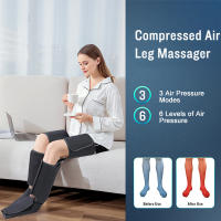 Masajeador De Piernas Pressotherapy Recargable 2000mah Con Almohadillas De Aire Para Túnel Y Pielón Dispositivo De Masaje Para Relaxación Muscular Y Alivio Del Dolor - details 0