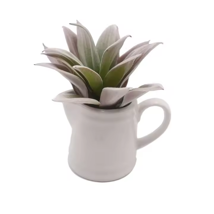 Planta Decorativa Versa Cerámica Plástico 11,43 x 11,94 x 11,43 cm - 1