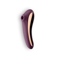 VIBRADOR DUAL KISS SATISFYER BURDEOS MARCA SATISFYER - details 0