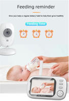 Cdycam Visión Nocturna, Control de Temperature, Audio de Dos Vías, Cámara de Seguridad para Cuida de Niños Recargable, Múltiples Receptores - details 5