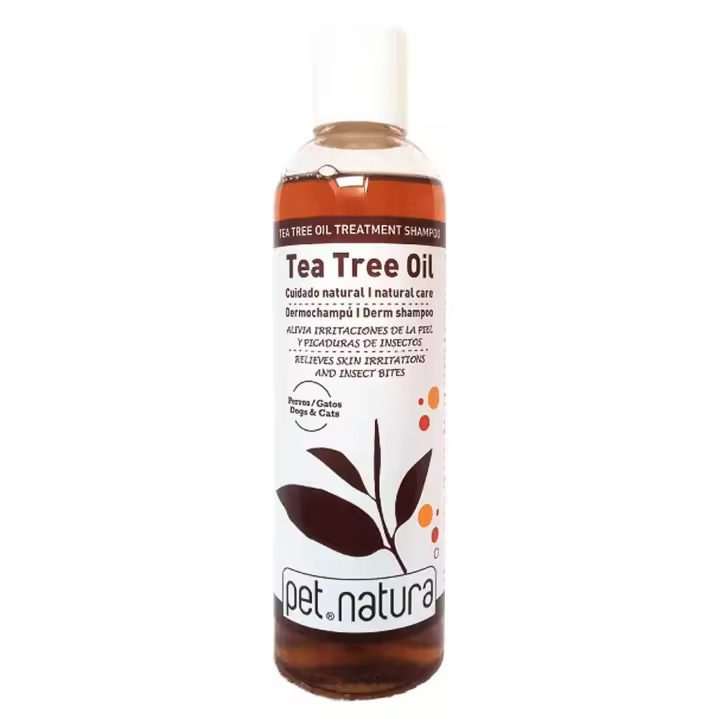 Árbol del Te Champú para Perros y Gatos Petnatura 250ml - 1