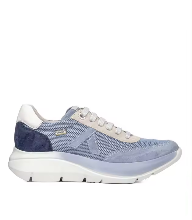 ZAPATILLAS CASUAL DE MUJER CON CORDONES CALLAGHAN PESCA 62400.2 CELESTE - 1