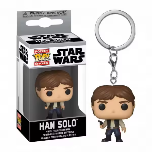 Funko Pop! Llavero Star Wars,  Han Solo - 1