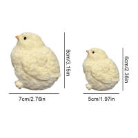 Juguete De Cumpleaños Para Niños Pollo Suave De Silicona Hecho a Mano Color Amarillo Squishy Pollo Kawaii Regalo Para Niños - details 0