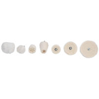Kit De Pulido De Rueda De Linterna De Algodón Flanel Para Metal Y Vidrio Con Taladro De Rosca De 1/4 Pulgada Herramienta De Pulido Para Trabajos De Bricolaje - details 4