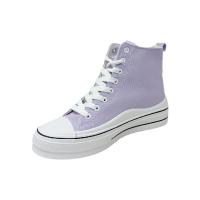 Eva Zorteon- Zapatillas Deportivas Abotinada de Lona para Mujer - Estilo Bamba con Material Textil y Cierre de Cordones - details 27