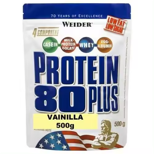 Weider Protein 80 Plus Vainilla 500Gr. - 1