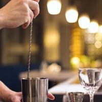 Cuchara de barra con forma de lágrima: cuchara de acero inoxidable para revolver cócteles con rosca fina para bartenders y mixólogos - details 2