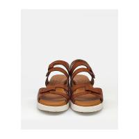 Sandalias planas de Mujer JORDANA 681 CUERO SANDALIA VELCROS CUERO 35968 25V - details 2