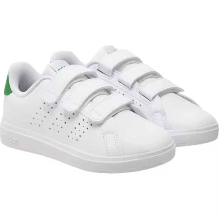 Zapatillas Adidas Advantage Base 2.0 Blancas Verde Ie9019 Casual Niño - 1