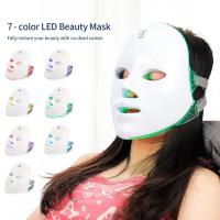 Máscara Facial LED Recargable 7 Colores Terapia Fotónica Belleza Rejuvenecimiento De Piel Levantamiento Facial Blanqueamiento Dispositivo De Belleza Para Uso Doméstico - details 0