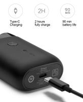 XIAOMI MIJIA S100 Afeitadora Eléctrica De Doble Hoja Portátil Seco Húmedo Corte De Barba Recargable USB Para Hombres Máquina De Afeitar - details 6