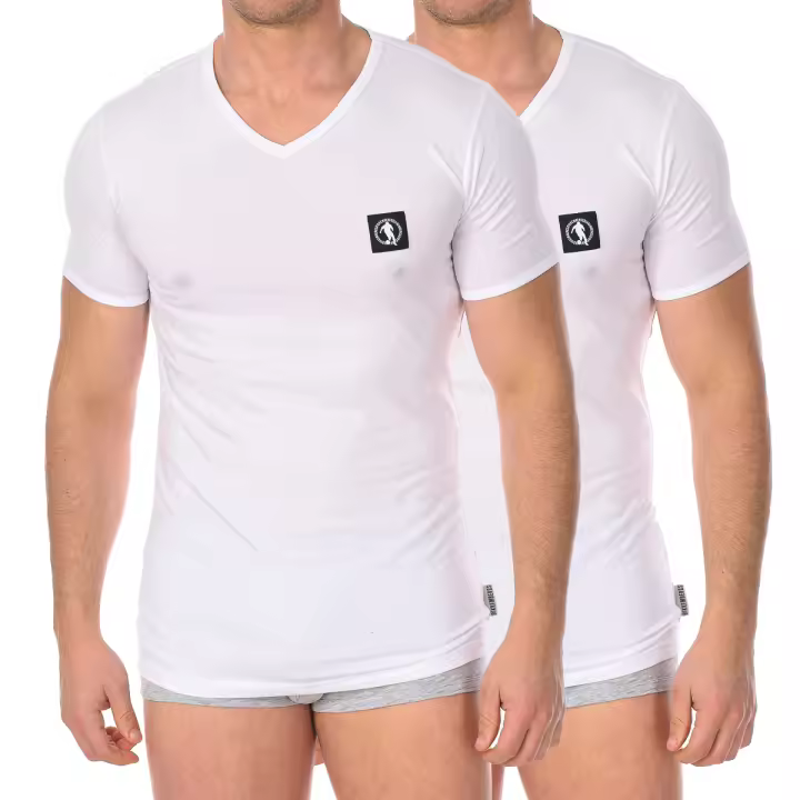 Bikkembergs-Pack 2 Camisetas Fashion Pupino BKK1UTS08BI para Hombre - 1