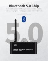 HiFi DAC-transmisor de Audio con Bluetooth, receptor AUX 3,5 MM, RCA, óptico, Coaxial, estéreo, música 5,0, adaptador inalámbrico, convertidor de 192Khz - details 4