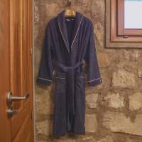 Scalpers Home Albornoz de casa con ribete y bordado - Para un hogar elegante y cómodo - details 21