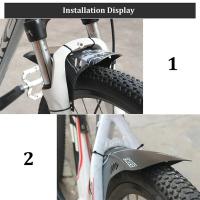 Fendr De Bicicleta De Montaña MTB Guardabarros Frontal Y Trasero Compatible Ajuste Para Ruedas De 26 27.5 Y 29 Pulgadas Accesorios De Vehículo - details 16