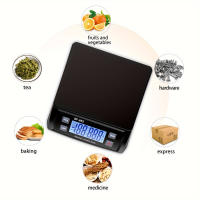 Báscula Electrónica De Cocina Digital 30KG/1G Con Pantalla LCD Balance De Alimentos Para El Hogar Incluye Batería - details 0