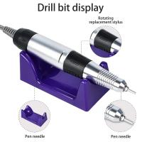 Set De Manicura Eléctrica Profesional 35000RPM Máquina De Taladro Para Uñas Con Polirreparador Portátil Para Salón De Belleza - details 6