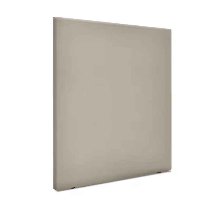 DHOME Cabecero de Polipiel o Tela Aqualine Liso Hasta el Suelo Cabeceros Cabezal Tapizado Cama (Beige Tela) - 1