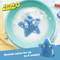 Esponja Multifuncional Scrub Master Sin Arañazos Para Cocina BPA Libre Hecha Con Espuma De Polímero Resistente a Manchas Y Olores - details 2