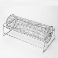 Carcasa De Barbacoa Manual En Acero Inoxidable Con Base Y Carretel Rotativo Para Exterior Relleno De Rotisserie Herramienta De Cocina Resistente Al Calor - details 8
