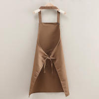 Nueva Moda Del Delantal De Cocina Para Mujer Y Hombre Chef Trabajo Delantal Para Barbacoa Restaurante Bar Tienda Salones De Belleza Estudios Uniforme - details 3