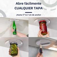 Abrebotellas Multifuncional Inoxidable Para Armario Herramientas De Cocina Auxiliares Abrepatas Y Jarros Ajustable Al Aire Libre - details 0