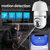 Ycc365 plus Cámara De Seguridad Con Luz De Vigilancia Nocturna Visión En Color Automática Seguimiento Humano Zoom Monitor De Bebé Wifi Bombilla E27 IP Cámara De Red Para Interior - details 3