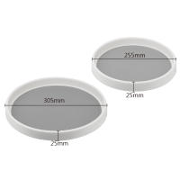Rack De Almacenamiento Para Condimentos Giroscopio De Plástico Ecológico Organizador Moderno Para Panadería Y Especias - details 4