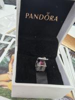Pandora Charm de Colgante en Plata de Lei Caja Brilliant Gift 793603C01,Incluye Caja Original - details 0