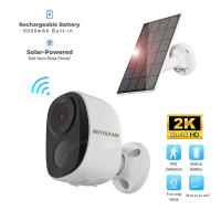 Cámara De Seguridad Exterior Inalámbrica 2K 3MP Con Luz De Luces Y Silbato Audio Bidireccional Impermeable Cámara IP Bullet WiFi Poderada Por Batería - details 7