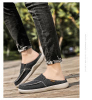 Zapatillas De Verano Para Hombre Clásicas Al Aire Libre Zapatillas De Lazo Ligero Transpirable Pantuflas Casuales Para Interior Material Superior De Lona Suela EVA Talla Verdadera - details 8
