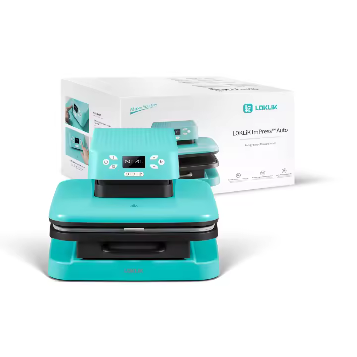 Auto Heat Press - LOKLiK Blue - 1