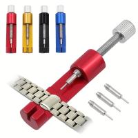 Juego De Herramientas Para La Reparación Y Instalación De Relojes Con Correa De Metal Ajustador De Medidor Modificación De Longitud Herramienta De Desmontaje De Cadena De Acero - details 2