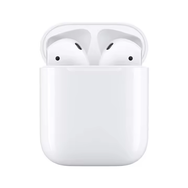 Apple AirPods 2 (2ª generación) Auriculares Bluetooth Control inalámbrico Verdadero con estuche de carga, auriculares deportivos blancos y resistentes al sudor，APPLE - 1