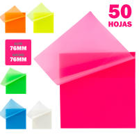 Starplast 300 Notas Adhesivas Transparentes 76x76mm Pack 6 Colores Flúor - details 3