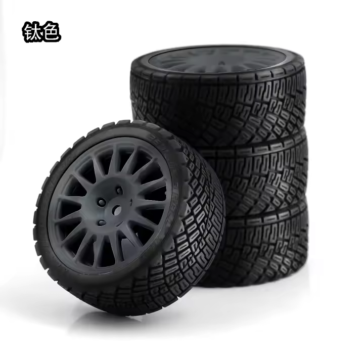 4Pcs/Set Neumáticos De Carreras RC 1/10 Para Coche Tamiya TT01 TT02 XV01 TA06 PTG-2 HPI WR8 HSP Piezas De Mejora Para Coche RC - 1