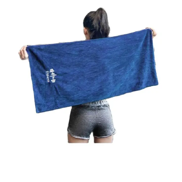 Toalla Deportiva De Microfibra Para Hombres Y Mujeres Super Suave Y Secado rápido Para Tenis Yoga Ciclismo Natación - 1