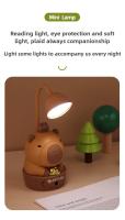 Lámpara De Noche LED Capybara Recargable Por USB Regalo Para Niños Decoración De Escritorio Protección Ocular Lámpara De Mesa Para El Hogar - details 16