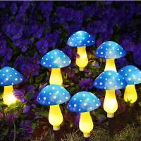 Luces Solares Para Jardín 8 Piezas 50 LED Luces De Hadas Para Exterior Patio Camino Decoración Navideña Con Panel Solar - details 9