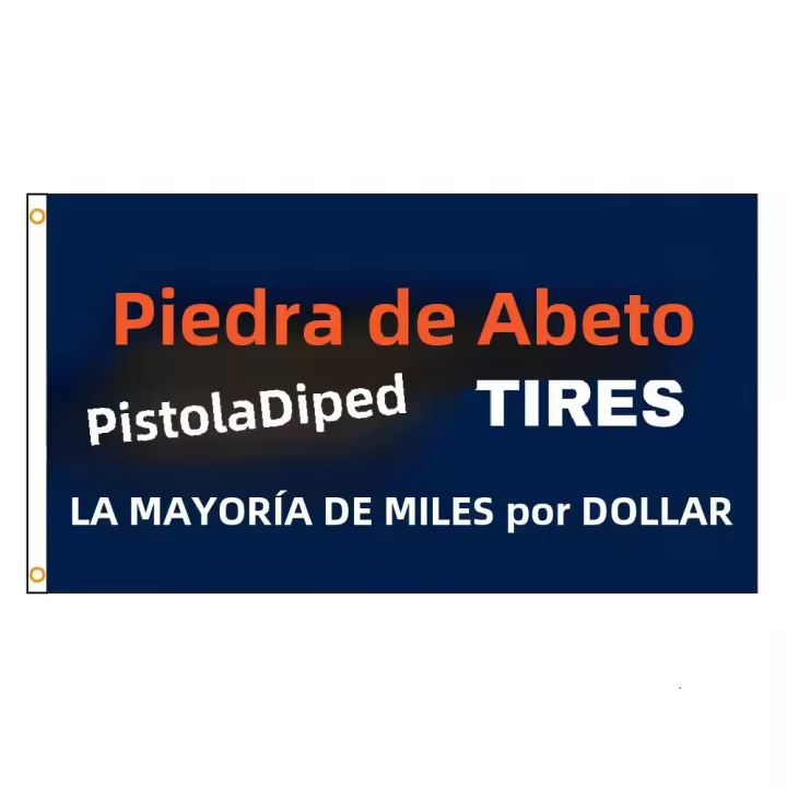 Bandera De Decoración Firestone 90x150 CM Material Polyester Estilo Colgante Uso Decorativo Personalizado - 1