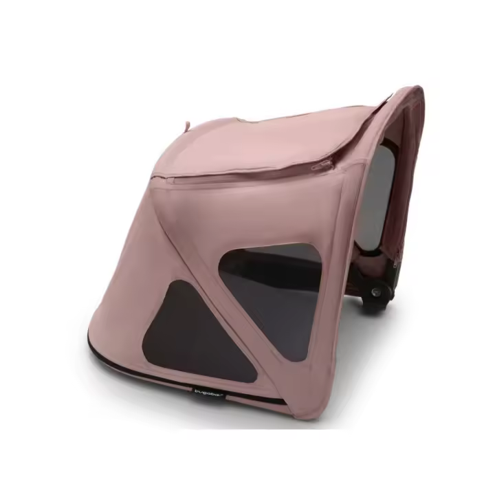 BUGABOO  - Capota ventilada para silla de paseo - Color ROSA ARENA (SANDY PINK) - Impermeable - Compatible con modelos FOX, LYNX y CAMELEON 3 - Protección solar UPF 50+ - 1