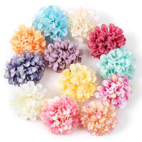 10Pcs Cabezas De Flores Artificiales De Seda Hydrangea Para Decoración De Bodas Fiestas Hogar DIY Corona Regalo Accesorio - details 17