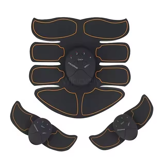 Estimulador muscular EMS inalámbrico recargable para glúteos, cadera y abdominales con masajeador corporal para fitness  Equipo de masaje 16U - 1