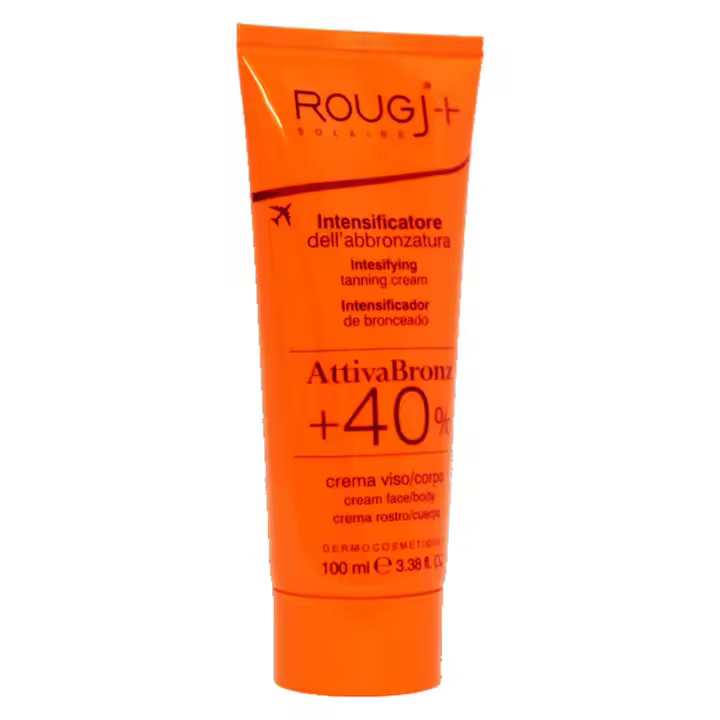 Rougj Attiva Bronz +40% intensificador del bronceado 100ml - 1