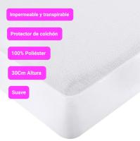 JIMENÉZ HOME - Protector Colchón Impermeable de Rizo Hipoalergénico - details 0